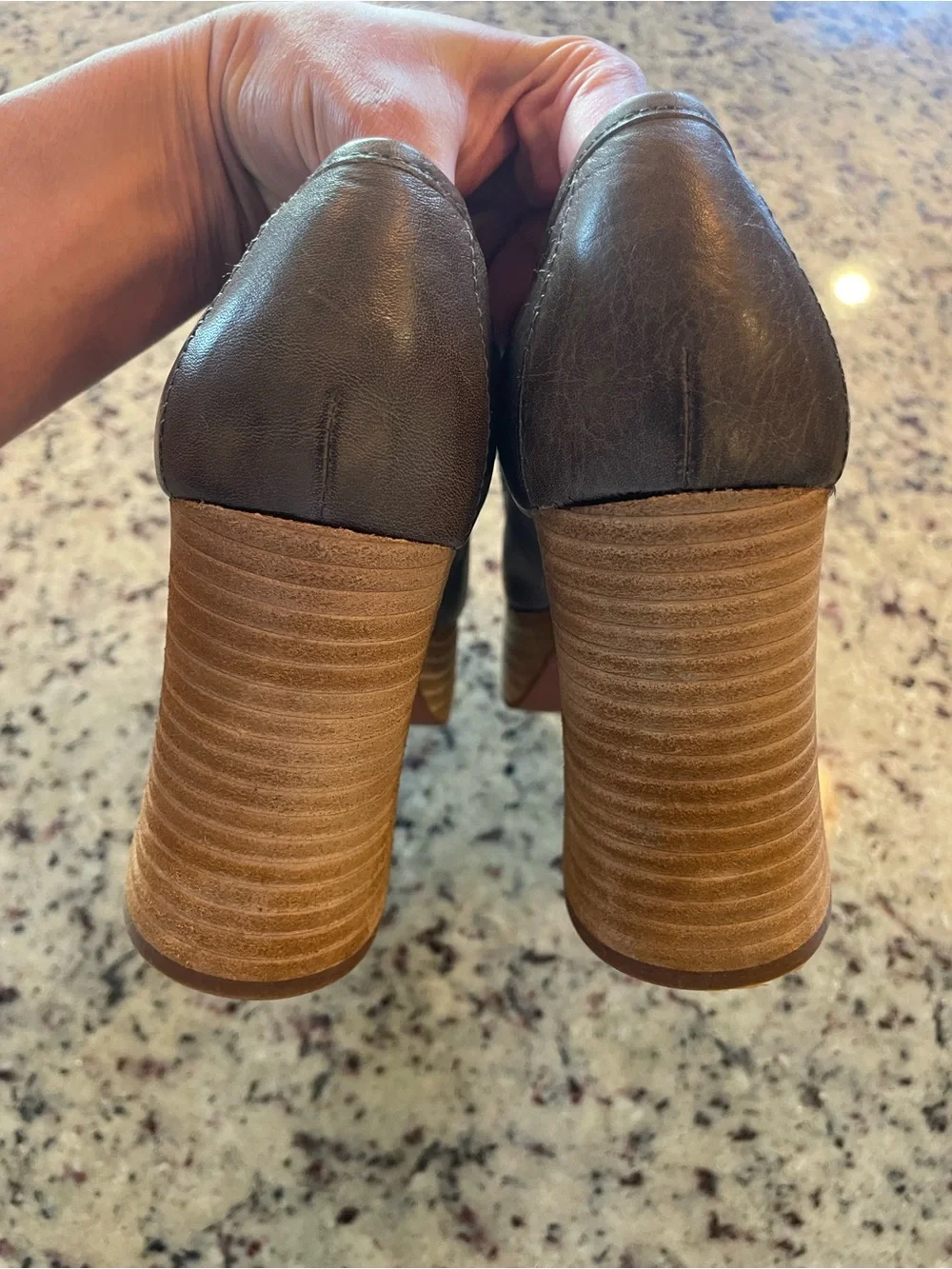 New Kork-Ease Barbara Platform Penny Loafer Pumps 8
